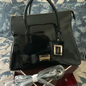 Patent Leather BeBe handbag